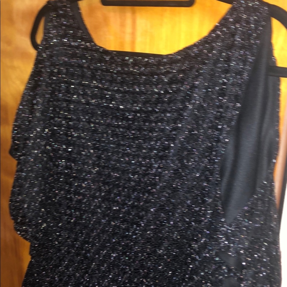 Black Sweater with sliver design